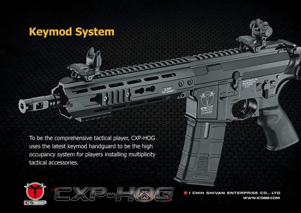 ICS CXP HOG Rear Wired Airsoft Gun - Discontinued - Image 7