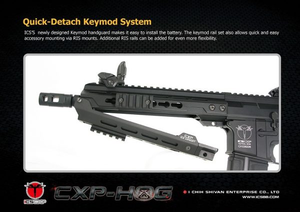 ICS CXP HOG Rear Wired Airsoft Gun - Discontinued - Image 8