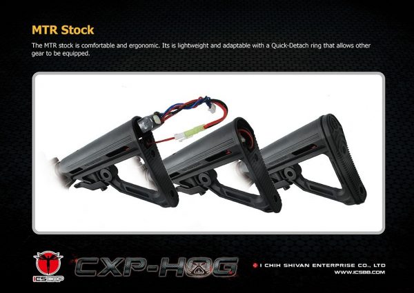 ICS CXP HOG Rear Wired Airsoft Gun - Discontinued - Image 14
