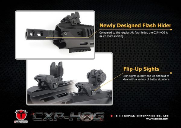ICS CXP HOG Rear Wired Airsoft Gun - Discontinued - Image 15