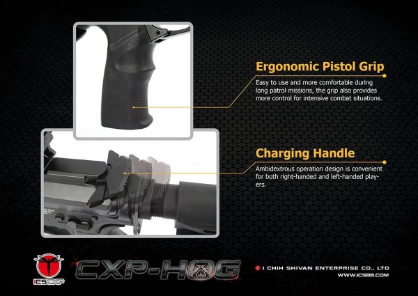 ICS CXP HOG Rear Wired Airsoft Gun - Discontinued - Image 17