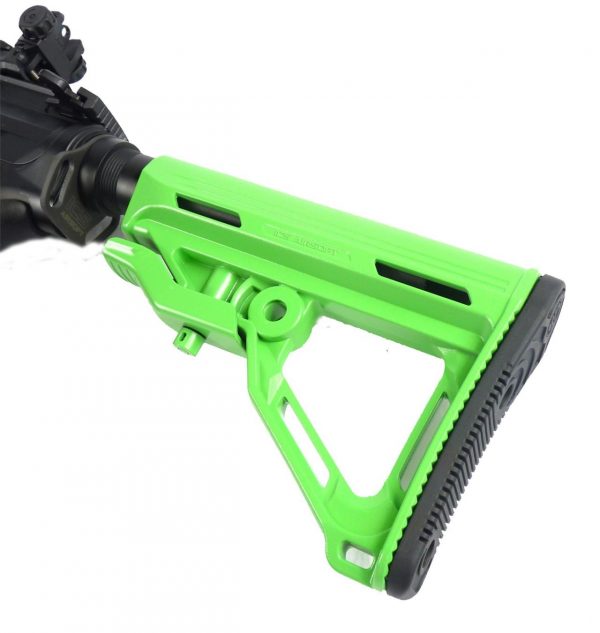 Two Tone ICS Commando CXP Hog CQB Proline Airsoft Rifle - Green - Discontinued - Image 2