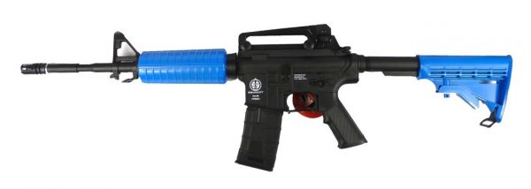 2 Tone ICS M4A1 Sportline Airsoft Gun - Blue - Image 2