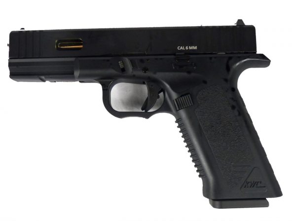 KWC Model 17 co2 Blowback Pistol - Black - Image 2