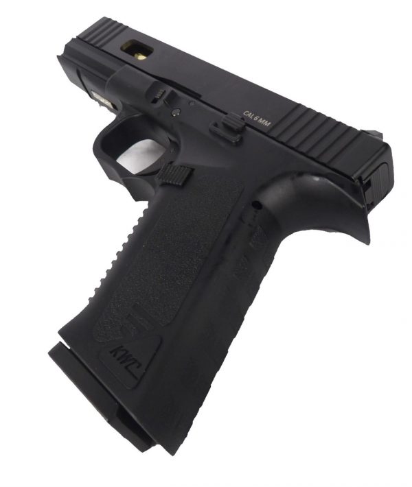 KWC Model 17 co2 Blowback Pistol - Black - Image 4