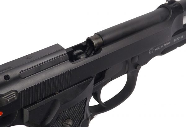 KWC M92 co2 Blowback Pistol - Black - Discontinued - Image 2