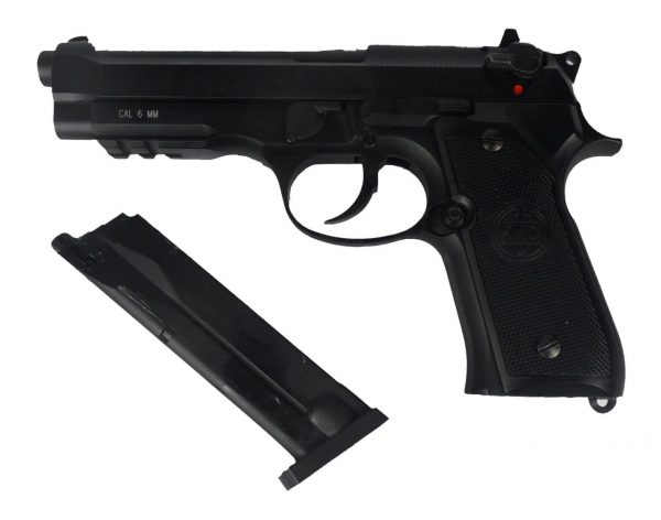 KWC M92 co2 Blowback Pistol - Black - Discontinued - Image 5