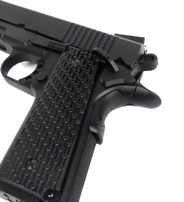 KWC 1911 A1 Tactical co2 Gas Pistol - Black - Image 4