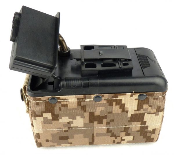 Classic Army Magazine For M249 / LMG 1200rd Box Type Tan Digital - Image 3