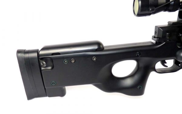 Well Warrior Upgraded Version MB01 L96 Spring Sniper Rifle - Black - Image 2