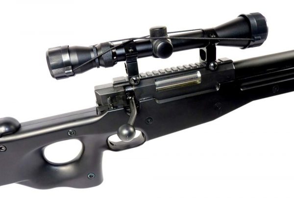 Well Warrior Upgraded Version MB01 L96 Spring Sniper Rifle - Black - Image 3
