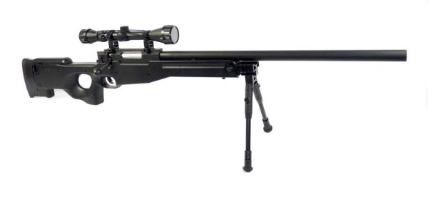 Well Warrior Upgraded Version MB01 L96 Spring Sniper Rifle - Black - Image 5