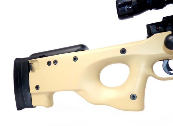 Well Warrior Upgraded Version MB01 L96 Spring Sniper Rifle - Tan - Image 4