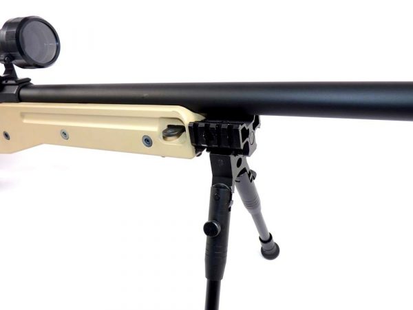 Well Warrior Upgraded Version MB01 L96 Spring Sniper Rifle - Tan - Image 5