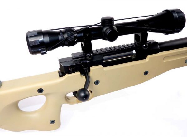 Well Warrior Upgraded Version MB01 L96 Spring Sniper Rifle - Tan - Image 6
