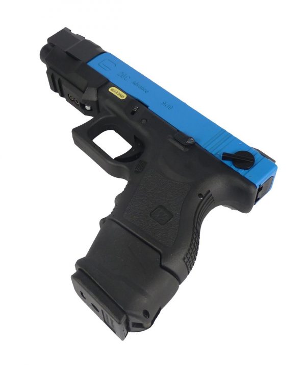 WE-Tech Two Tone EU26 Advance GBB Airsoft Pistol - Blue - Image 8