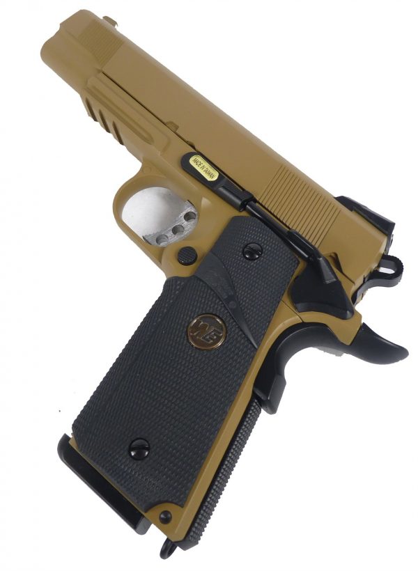WE-Tech 1911 MEU Airsoft Pistol - Tan - Image 9