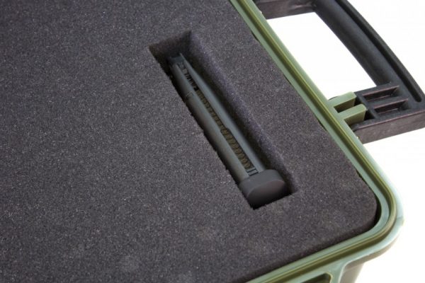 NP Large Hard Gun Case (PNP Foam) - Black - Image 2