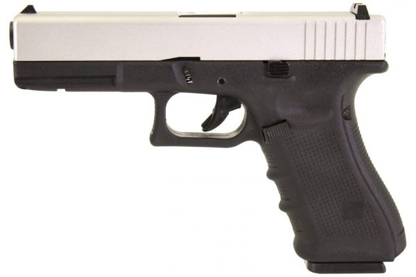 Raven EU17 GBB Airsoft Pistol - Silver Slide