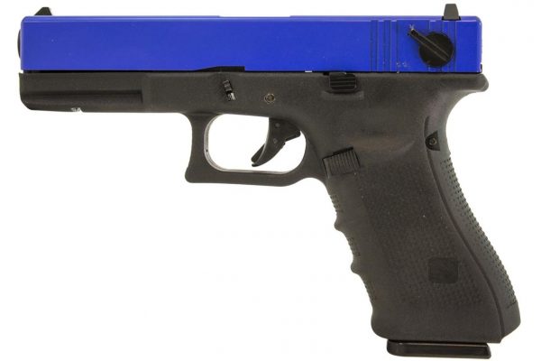 Two Tone Raven EU18 GBB Airsoft Pistol - Blue