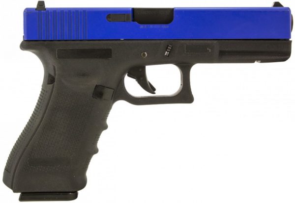 Two Tone Raven EU18 GBB Airsoft Pistol - Blue - Image 2