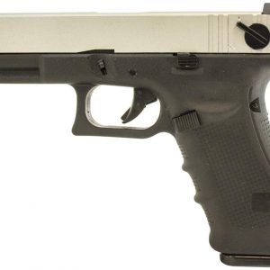 Raven EU18 GBB Airsoft Pistol - Black/Silver