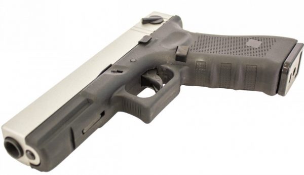 Raven EU18 GBB Airsoft Pistol - Black/Silver - Image 3