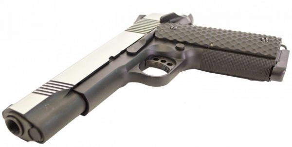 Raven M1911 MEU Airsoft Pistol - Silver Slide - Image 3