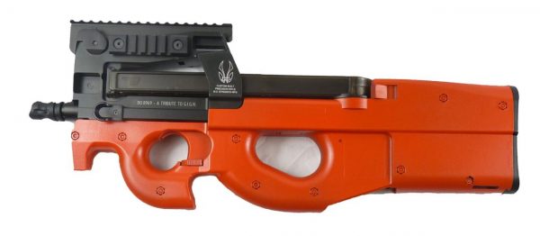 Two Tone King Arms P90 Tactical Airsoft Gun - Red - Discontinued
