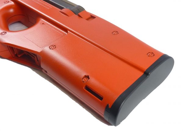 Two Tone King Arms P90 Tactical Airsoft Gun - Red - Discontinued - Image 3