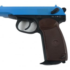 Two Tone KWC co2 Makarov Gas Blowback Airsoft Pistol - Blue