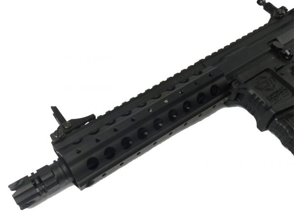 G&G Combat Machine AEG CM16 FFR A2 with ETU Airsoft Gun - Black - Image 5