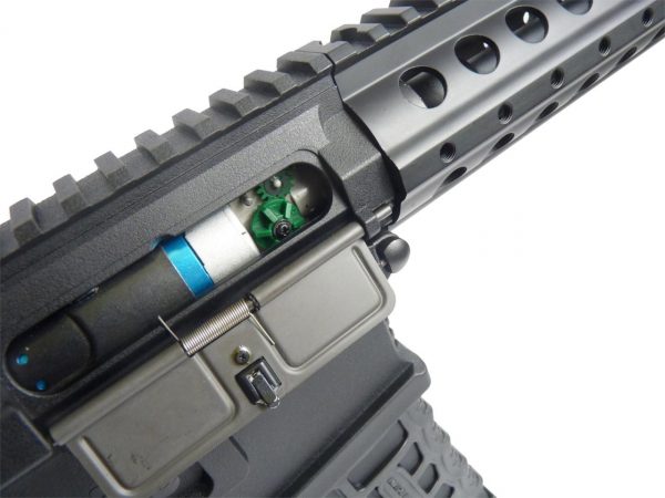 G&G Combat Machine AEG CM16 FFR A2 with ETU Airsoft Gun - Black - Image 7