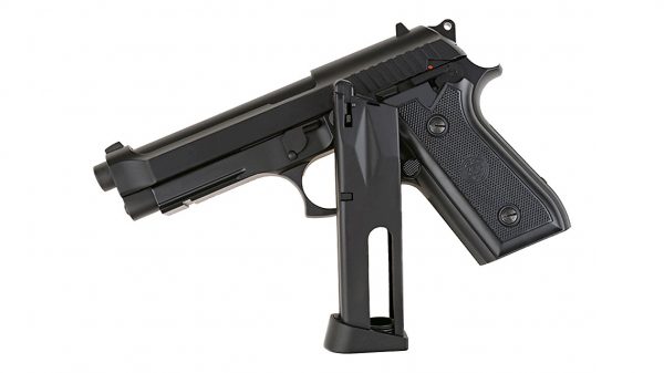 KWC PT92 co2 Blowback Pistol - Black - Discontinued - Image 4