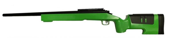 Two Tone Double Eagle M62 Sniper Rifle Airsoft BB Gun - Green - Discontinued