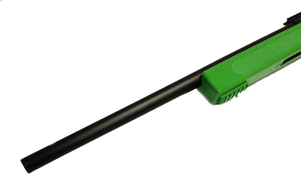 Two Tone Double Eagle M62 Sniper Rifle Airsoft BB Gun - Green - Discontinued - Image 4