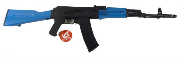 Two Tone ICS IK74 AK74M Black Tactical - Blue - Image 2
