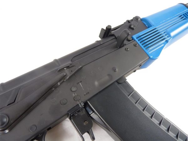 Two Tone ICS IK74 AK74M Black Tactical - Blue - Image 5