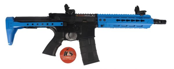 Two Tone ICS CXP HOG QRS Airsoft Gun - Blue - Discontinued - Image 6