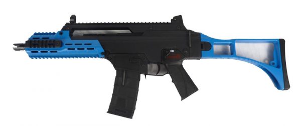Two Tone ICS G33F Folding Stock Airsoft Rifle - Blue - Discontinued - Image 2