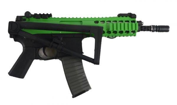 Two Tone D-Boys/Double Bell BI-8002 KAC PDW AEG Metal Body Airsoft Gun - Green - Image 2