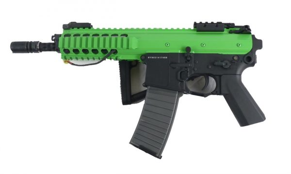 Two Tone D-Boys/Double Bell BI-8002 KAC PDW AEG Metal Body Airsoft Gun - Green - Image 3