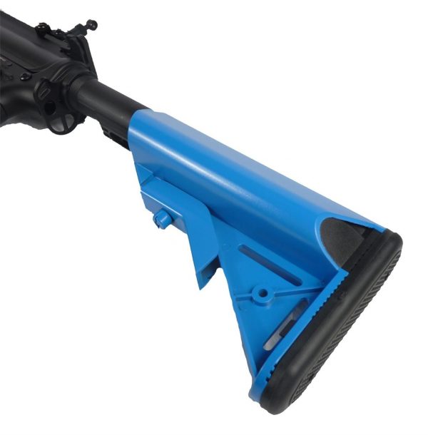 Two Tone Colt M4A1 Keymod Airsoft Rifle Short - Blue - Image 6