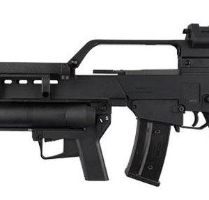S&T G36V With Grenade Launcher Electric Rifle - Black