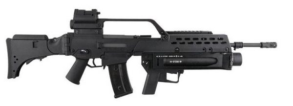 S&T G36V With Grenade Launcher Electric Rifle - Black - Image 2
