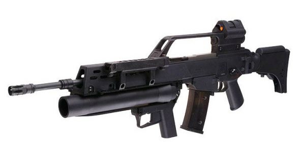 S&T G36V With Grenade Launcher Electric Rifle - Black - Image 3