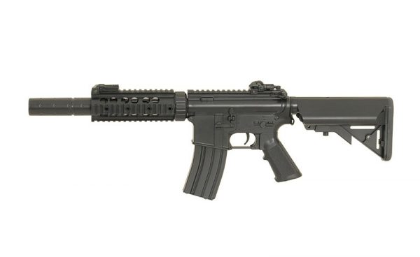 Cyma CM513 M4 SD RIS Tactical Sportline Airsoft Rifle - Black