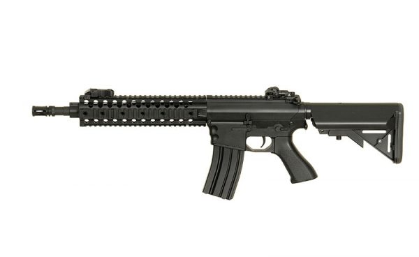 Cyma CM501 M4 CQB RIS Sportline Airsoft Rifle - Black