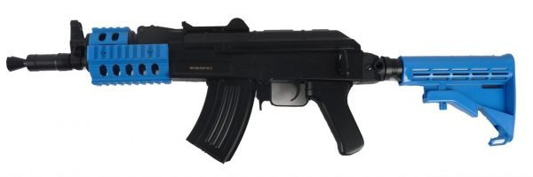Two Tone Cyma AK47 Tactical CM521C Airsoft Gun - Blue