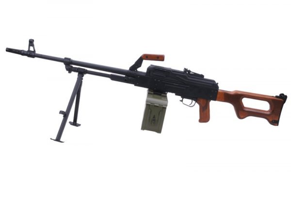 A&K PKM Support Gun (GPMG) - Real Wood